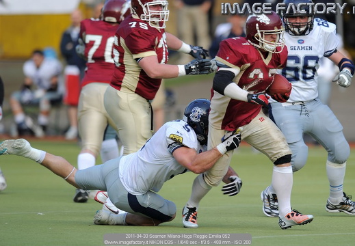 2011-04-30 Seamen Milano-Hogs Reggio Emilia